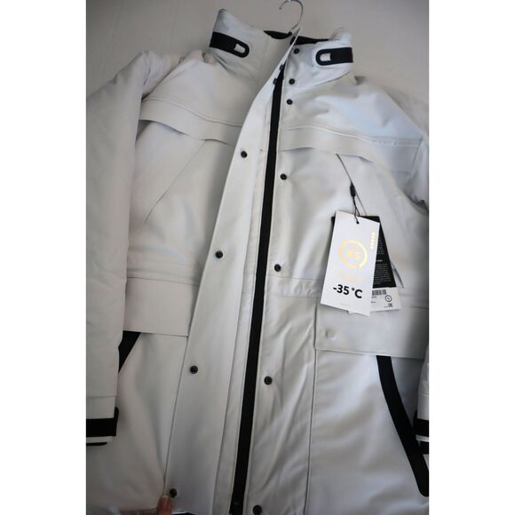 Ski-Doo 4560430401 Women's Sz S White Typha x KANUK Snowmobile Jacket - Picture 13 of 16